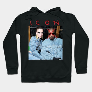 julia kanye icon Hoodie